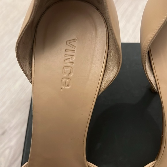 VINCE - Claire Choked Up Leather D'Orsay Pumps size 11 - Picture 4 of 7